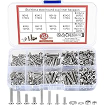 Twidec/2224PCS Metric Screw Assortment M2 M3 M4 M5 M6 M8 Machine Screws - View #10