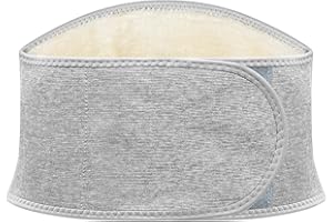 Healifty Nierenwärmer Nierenschutz Rückenwärmer Wärmegürtel Elastische Bauch Taille Unterstützung Größe M