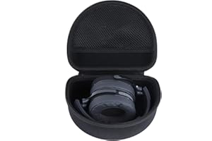 RIYADAone Dur Étui de Protection pour Skullcandy Hesh ANC/Crusher ANC 2 / Crusher Evo/Hesh Evo/Riff 2 / Riff Casque réduction de Bruit (Noir)