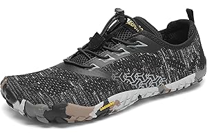 SAGUARO Scarpe Barefoot con Dita per Trekking Trail Running Ginnastica, 36-48