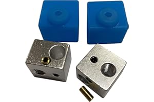 3DPLady | Anycubic I3 Mega HeatblockK (blocco riscaldante) V5 + calzini in silicone