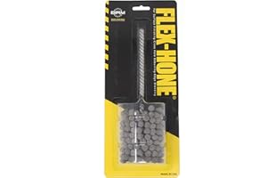 FLEX-HONE Brush Research BC Standard Flex Hone para cilindros de freno, hidráulica y guías de válvulas, óxido de aluminio, diámetro de 2-1/8 pulgadas, grano 320 (paquete de 1)