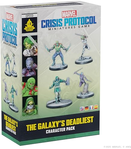 Marvel: Crisis Protocol - Shang-Chi & Silver Sable (speelaccessoire): uitbreiding. Voor spelen wordt een grondspel van Marvel: Crisis Protocol nodig. : Shick, Will, Pagani, Will