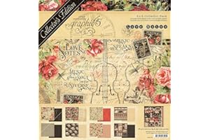 Graphic 45 Collector's Edition Pack 8"X8"-Love Notes