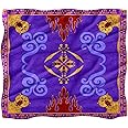 Aladdins Magic Carpet Throw Blanket Lightweight Microfiber Fleece Blanket,Soft Cozy 59.0x39.3 Bed Blankets