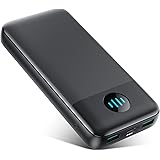 Power Bank 33800mAh, Chip Intelligente Caricatore Portatile 3A PD USB C Ingressi&Uscite, Powerbank Ricarica Rapida Batteria E