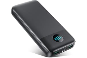 EKRIST Batería Externa 33800mAh Ultra Alta Capacidad Power Bank, PD 3.0 USB C In & out Cargador Portátil, Carga Rápida Tri-Output Batería Portátil para iPhone 15/14/13 Pro MAX Xiaomi Samsung Huawei etc.