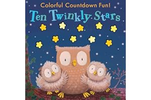 Ten Twinkly Stars: Colorful Countdown Fun!