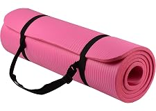 BalanceFrom GoYoga All-Purpose 1/2-Inch Extra Thick High Density Anti-Tear Exercise Yoga Mat with Carrying Strap