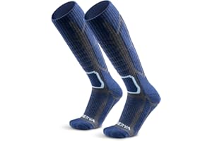 WEIERYA Skisocken,Merinowolle ski socken für Herren Damen Geeignet für Skifahren,Snowboarden,Outdoor Wintersport,39-42 43-46,2/3 Paar