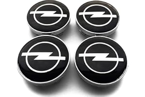 DOCHKA 4 x 60 mm hub caps, rim caps, wheel caps, wheel hub caps, wheel hub caps, wheel caps for Vauxhall 60 mm / 57 mm