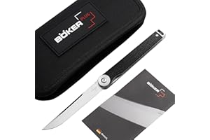 BÖKER PLUS® Kaizen G10 – Navaja ligera EDC con mango, color negro
