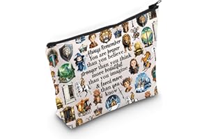 WZMPA Narnia Narnia Fans Gift You Are Braver Stronger Beautiful Than You Know Zip Travel Bag Narnia Merch, Always Realm, Fit: