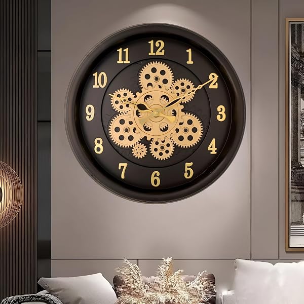 インテリア時計 antique wall clock Buy Anjanta Wall clock AQ-2147 Online at Low Prices in India