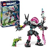 LEGO DREAMZzz 2-in-1 Mateo vs. Cyberhirn-Mech - Roboter Spielzeug für Jungen & Mädchen ab 8 Jahren - Umbaubar in Skorpion - I