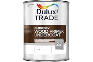 Dulux Trade Quick Dry Wood Primer Undercoat 1L