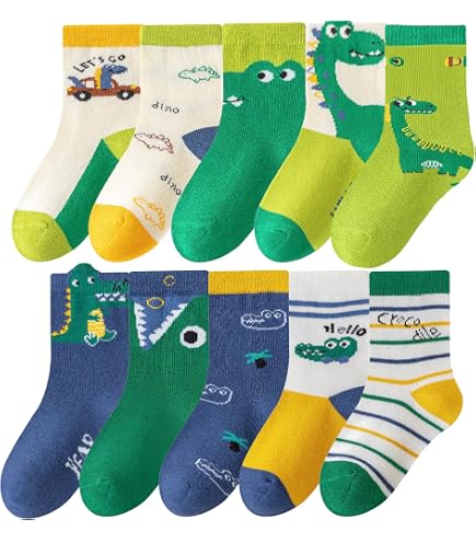 ZKGYUS 5 Paia Parigine Bambina, 1~3 anni Ginocchiere Calzini Lunghi Bambino, Calze Lunghe In Cotone Bimbi Bambini Calzini al Ginocchio, 5 Colori