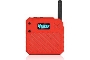 MESHNOLOGY 1 Packung ESP32 für Heltec V3 Gehäuse, LoRa-Entwicklungsboard, Meshtastic-Gehäuse mit Antennenanschluss und Typ-C-Schnittstelle, (N33,Rot)