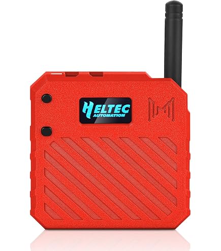 Custodia Heltec V3 Per ESP32 LoRa – Meshtastic, Con Apertura Per Antenna E Ricarica (Versione N32, Blu)