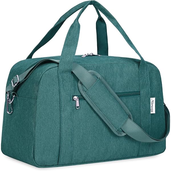 Narwey Easyjet Handbagage Tas 45x36x20, Vliegtuig Reistas Kleine Opvouwbare Reistas Handbagage voor Onder-Stoel Cabine Tas, Waterdicht Weekendtas voor Dames en Heren 25L(Zwart