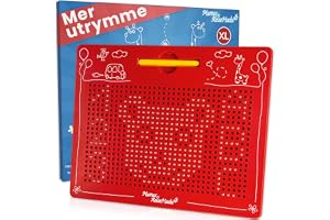Mamas Reise Hacks magnetspel XL [sysselsättning bilresa & hem] magnettavla för barn från 3 resespel och magnet rittavla leksak att lära sig skriva