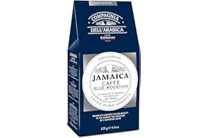 CAFFÈ CORSINI 1950 Caffè Corsini - Café Moulu Blue Mountain Jamaïque, 125 Grammes, Mono-Origine, Intense et Fruité