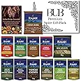 BUB Indian Spices for Cooking - Premium Quality Spices Curry Kit - Spice Tin Masala Dabba Refill Kit - Perfect Indian Cooking Starter Pack - Includes Free Recipe Essentials Booklet (12 ITEM PREMIUM)