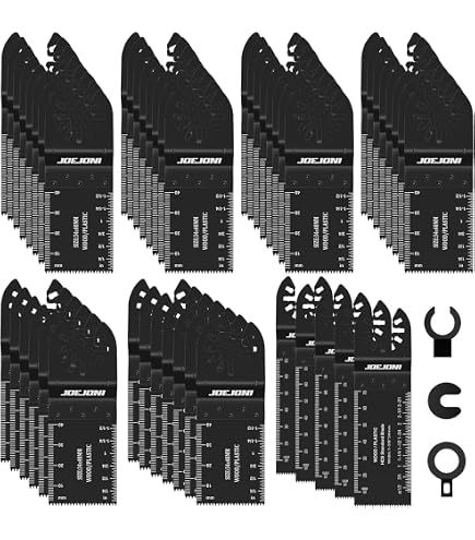 TopsTools 25-Pack T101B Jigsaw Blades – T-Shank, 4" Overall, 3" Working Length, 10 TPI, High Carbon Steel, For Wood & Plastics (3/16"-1-1/4")