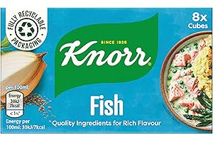 Knorr Fish Stock Cubes, 8 x 10g