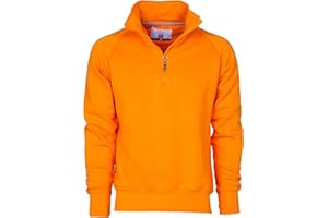 CHEMAGLIETTE! Felpa da Lavoro Maglia Felpata Cotone con Mezza Zip in Tinta Payper Miami +