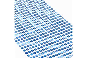 Movoja Dunkelblaue Strasssteine - runde Glitzersteine 880 Stück 4 mm selbstklebend zum Verzieren und Basteln | Schmucksteine zum aufkleben | Steinchen Dekosteine Bastelsteine Dunkelblau