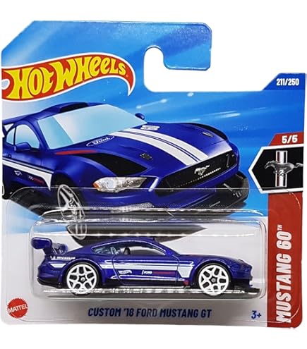 Hot Wheels Custom Mustang : Amazon.co.uk: Toys & Games