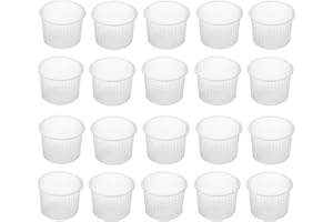 AlcoFermBrew 20 x Käseform 6x4.7cm - 150g – Käseformen | Korb | Käseherstellung | Lab