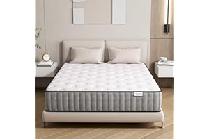 Matoresu 25CM Small Double Mattress – The Innerspring Hybrid Memory Foam Bed in a Box for Ultimate Support and Pressure Relief，Small Double Size Mattress(190x120x25CM)