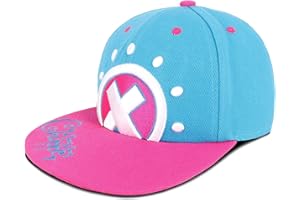 Roffatide Anime Casquette de Baseball pour Garçons Casquette Ajustable Brodée Casquette Trucker à Bord Plat Bleu