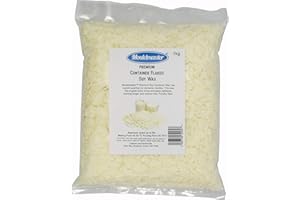 Mouldmaster Premium Container Soy Wax Flaked 1 KG, 1Kg