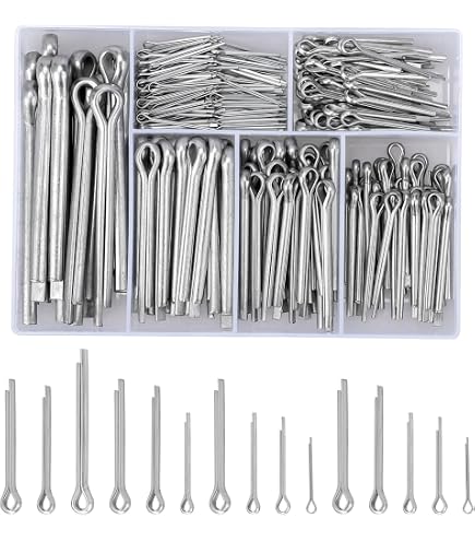50 Broches En Zinc Argenté — Forme Cheveux — 1mm X 16mm — Neuf En Emballage