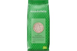‎MUNDO FELIZ Mundo Feliz – Bio Sonnenblumenkerne, geschält, roh, ungesalzen, 4 x 500g (2kg)