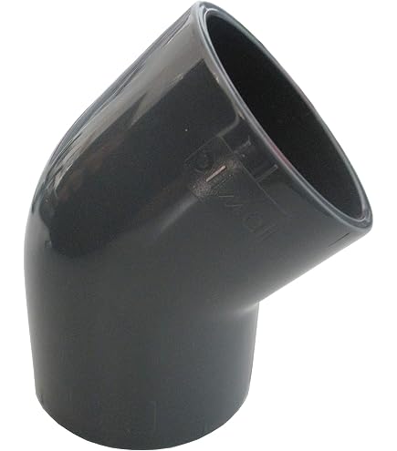 Produktbild von 5x PVC 45°-Winkelverbinder – 20 Mm, Grau, UV-beständig, Schlagfest – Für Bewässerung, Möbel & DIY