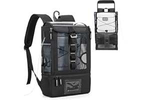 Trunab Zaino Concentratore di Ossigeno Portatile, Borsa da Trasporto POC Compatibile con Inogen One, Caire Freestyle Comfort, Oxygo, Philips SimplyGo Mini, Nero