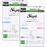 Sleepy Natural Double Soft Fırsat Paketi Bebek Bezi 1 Numara Newborn 100 Adet