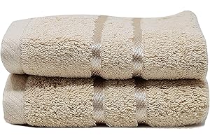 Towelogy® 600GSM Cotton Washcloths Multipack Quick Dry Flannels Face Towels Hotel Spa Bathroom Make Up Remover Cloths 30x30cm (Coffee, Pack Of 2)