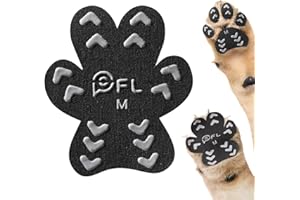 PICK FOR LIFE Anti-Slip Dog Paw Protector Pads - Self Adhesive Traction Stickers, Senior Dog Essentials, 48pcs, M