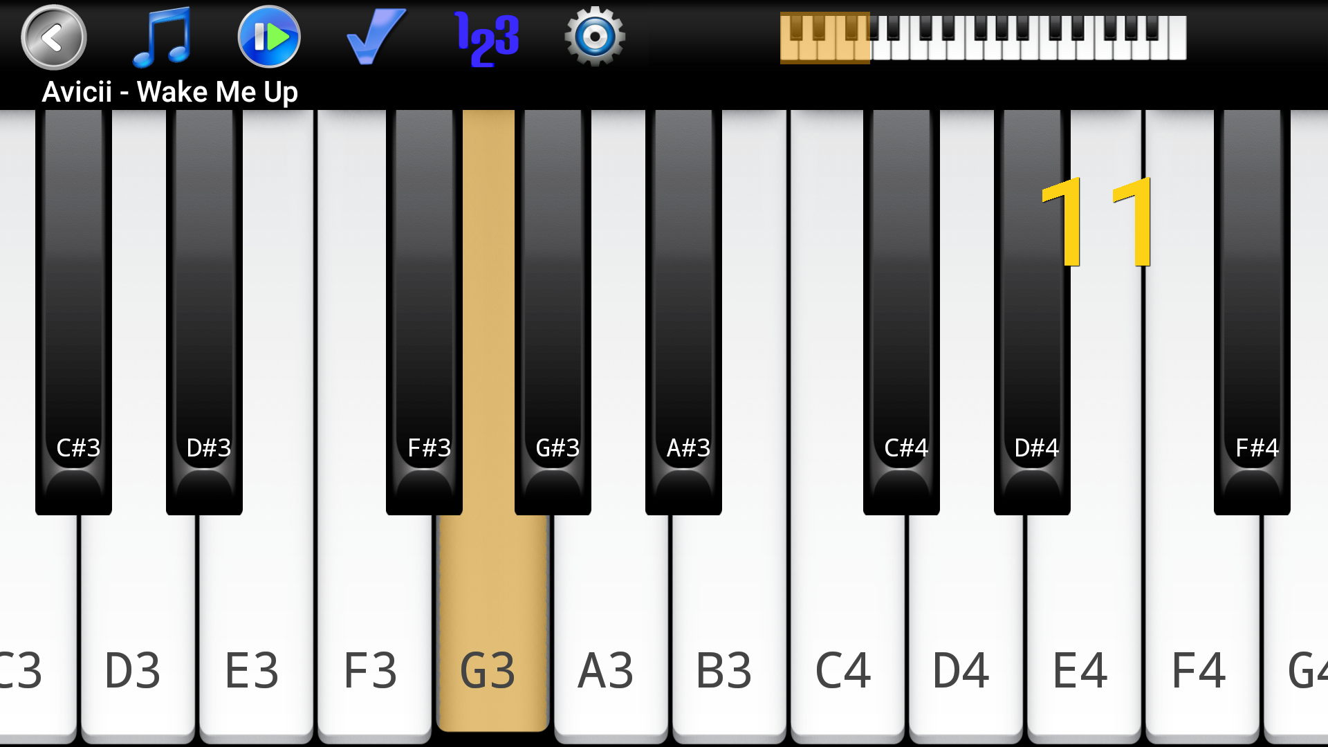 Piano Melody Free Amazon Co Uk Appstore For Android - how to play let her go on a piano in roblox