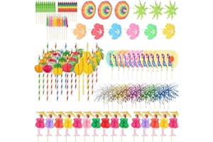 ZWQLZG 120 Stück Cocktail Deko, 3D Papier Cocktail Schirmchen, Cocktail Zubehör, Gemischte Farben Cocktail Strohhalme, Vielseitig Einsetzbar Cocktail Dekoration für Strand, Party, Essen Getränke Dekorationen