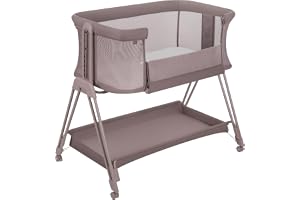 LIONELO Luna 2-i-1 Babysäng 0–9 kg för Co-Sleeping & Fristående Spjälsäng