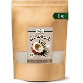 Biojoy BIO Dried Shredded Coconut, Unroasted, 1 kg | Coconut flakes, no sulfites, no added sugars