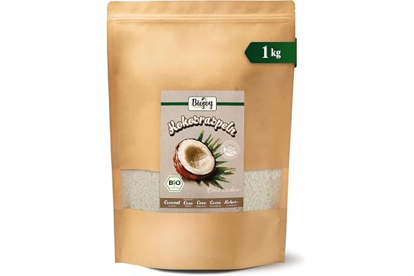 Biojoy BIO Torkad riven kokos, osötad, orostad, 1 kg