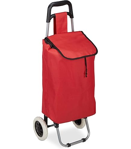 Sac De Courses à Roulettes Pliable Et Réutilisable - Grand Capacité, Tissu Oxford, Chariot De Shopping
