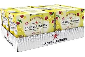 SAN PELLEGRINO SANPELLEGRINO Momenti bois gazeuse aromatisée citron framboise - 4 packs de 6x33cl